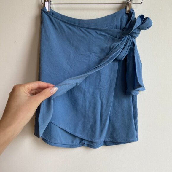 Cassiel Sarong Mini Skirt - Picture 6 of 11